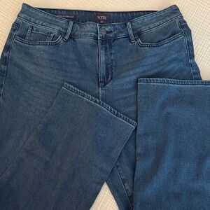 NYDJ Women's Dark Blue Straight Leg Jeans